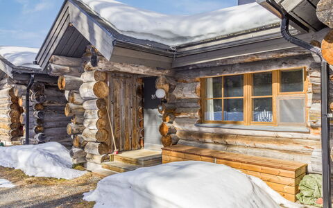 Kelokanerva: Wood, Snow, Winter, Roof, Cottage, House, Freezing, Home, Siding, Log Cabin
