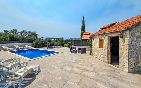 Nancy: Sky, Property, Furniture, Table, Azure, Chair, Building, Window, Shade, Architecture