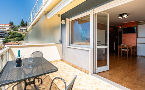 Casa Fiorita: Sky, Property, Furniture, Table, Azure, Chair, Building, Window, Shade, Architecture