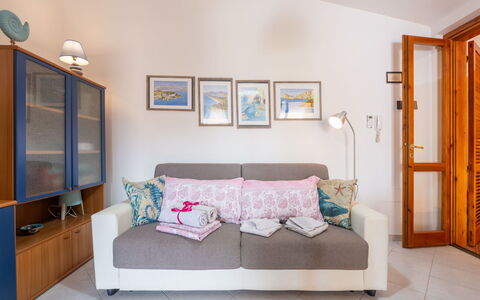 Vanda: Property, Furniture, Picture Frame, Comfort, Azure, Cabinetry, Wood, Lighting, Interior Design, Purple