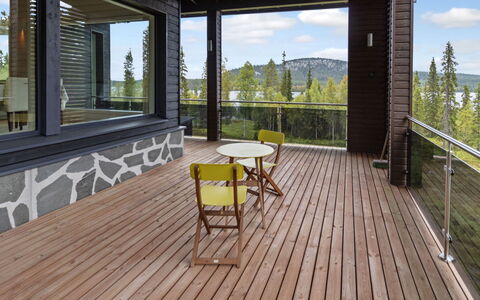 Holy Lake Chalet a: Wood, Wood Flooring, Hardwood, Flooring, Deck, Plank, Home, Floor, Porch, Wood Stain