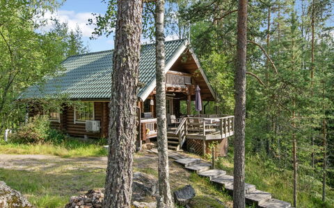 Karhupirtti: Wood, Cottage, Log Cabin, Rural Area, Hut, Woodland, Forest, Garden Buildings, Siding, Hardwood