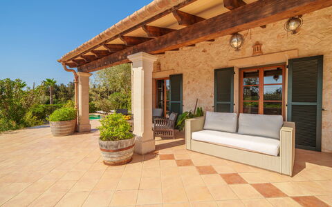 San Blai Llum de Sal: Plant, Building, Sky, Window, Shade, Wood, Flowerpot, Houseplant, Floor, Residential Area