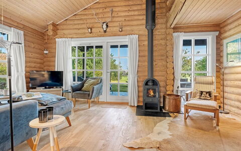 Sigga - 1.6Km from the Sea: Wood, Home, Interior Design, Ceiling, Cottage, House, Flooring, Floor, Furniture, Living Room