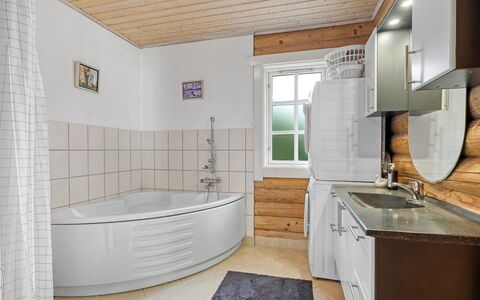 Sigga - 1.6Km from the Sea: Wood, Roof, Architecture, Home, House, Cottage, Siding, Hardwood, Slope, Estate