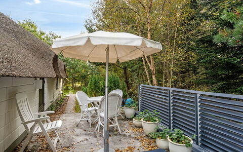 Adina - from the Sea: Outdoor Furniture, Furniture, Chair, Shrub, Outdoor Table, Shade, Garden, Cottage, Groundcover, Patio