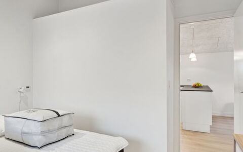 Christian - 600M from the Sea: Wall, Interior Design, Flooring, Floor, Wood, Ceiling, Furniture, Bedroom, Bed, Room