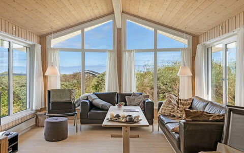 Udder - 250M from the Sea: Wood, Interior Design, Home, Ceiling, Room, Cottage, Living Room, Hardwood, Couch