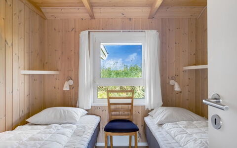 Udder - 250M from the Sea: Wood, Bedroom, Interior Design, Bed, Ceiling, Floor, Flooring, Bed Frame, Home, Bedding