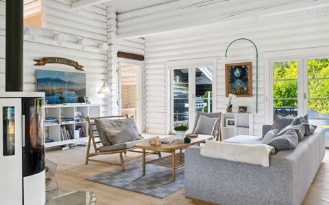 Sighfrith - 1.4Km from the Sea: Furniture, Interior Design, Flooring, Wood, Couch, Living Room, Wood Flooring, Floor, Home, Room