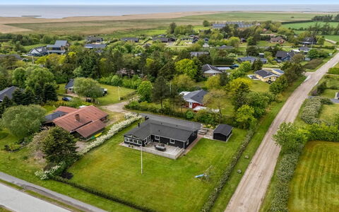 Amine - 300M to the Fjord: Residential Area, Landscape, House, Plain, Roof, Home, Land Lot, Rural Area, Bird'S-Eye View, Human Settlement