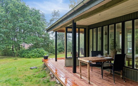 Lavrans - 1Km from the Sea: Roof, House, Home, Cottage, Door, Siding, Deck, Porch, Plank, Hardwood
