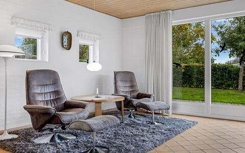 Kalli - 100M from the Sea: Furniture, Interior Design, Flooring, Floor, Wood, Living Room, Chair, Home, Ceiling, Wood Flooring