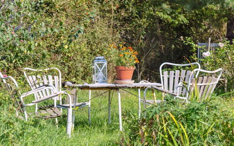 Joella - 75M from the Sea: Roof, House, Home, Cottage, Siding, Estate, Driveway, Garden Buildings, Yard, Shed