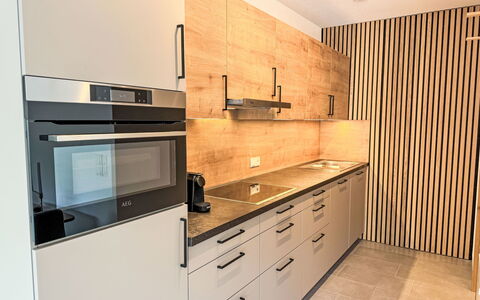 Urgen Living: Cabinetry, Countertop, Furniture, Property, Building, Drawer, Kitchen, Kitchen Stove, Wood, Kitchen Appliance