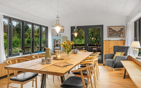 Duco - 780M from the Sea: Furniture, Interior Design, Flooring, Table, Wood, Dining Room, Floor, Chair, Ceiling, Kitchen & Dining Room Table