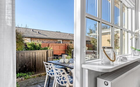 Julie - 700M from the Sea: Home, Roof, House, Door, Cottage, Shade, Garden, Groundcover, Porch, Yard