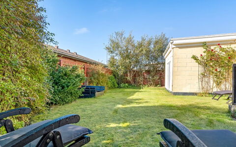 Julie - 700M from the Sea: Home, Roof, House, Door, Cottage, Shade, Garden, Groundcover, Porch, Yard