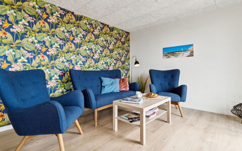 Rico - 50M from the Sea: Furniture, Flooring, Interior Design, Floor, Living Room, Chair, Home, Apartment, Room, Coffee Table