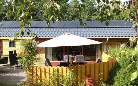 Kasper - 700M from the Sea: Roof, House, Home, Cottage, Siding, Estate, Driveway, Garden Buildings, Yard, Shed