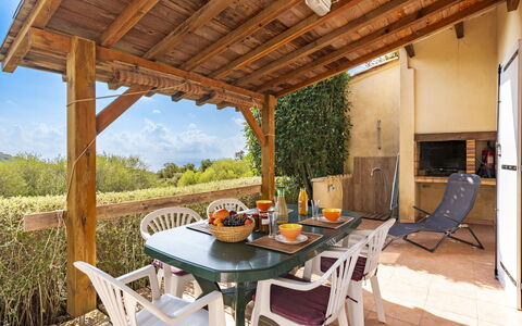 Bonifacio 200: Property, Furniture, Plant, Table, Sky, Chair, Shade, Wood, Interior Design, Outdoor Furniture