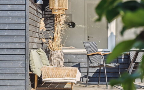 Frede - 1Km from the Sea: Roof, House, Home, Cottage, Door, Siding, Deck, Porch, Plank, Hardwood