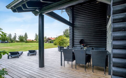 Salmina - 900M from the Sea: Roof, House, Land Lot, Home, Cottage, Estate, Garden Buildings, Shade, Log Cabin, Landscaping