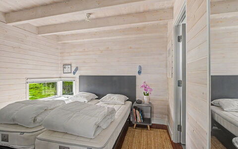 Diderik - 5M from the Sea: Furniture, Wood, Bedroom, Bed, Interior Design, Ceiling, Room, Home, Floor, Flooring