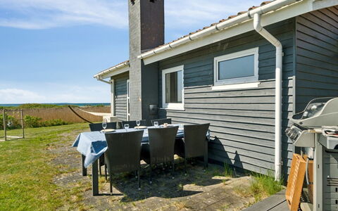 Hening - 50M from the Sea: Grass, Wood, Rural Area, Shrub, Cottage, Roof, Plain, Land Lot, Home, Groundcover