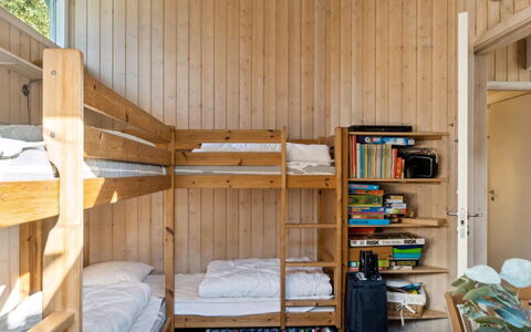 Tyyne - 250M from the Sea: Furniture, Interior Design, Wood, Flooring, Floor, Bedroom, Bed, Room, Ceiling, Wood Stain