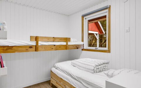 Knud - 2.5Km from the Sea: Wood, Flooring, Floor, Interior Design, Ceiling, Wood Stain, Bedroom, Home, Bed, Room
