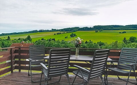 Green Valley Park Stárkov 13: Furniture, Outdoor Furniture, Chair, Outdoor Table, Land Lot, Hardwood, Garden, Wood Stain, Patio, Lawn