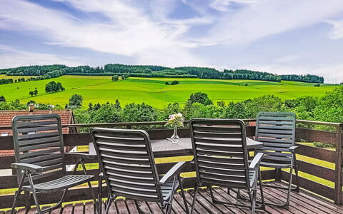 Green Valley Park Stárkov 14: Furniture, Outdoor Furniture, Chair, Outdoor Table, Hardwood, Garden, Wood Stain, Deck, Eco Hotel, Landscaping