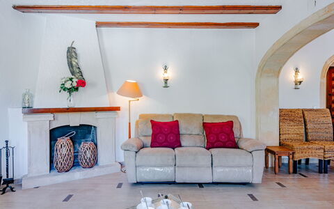 La Selva: Furniture, Property, Building, Azure, Wood, Interior Design, House, Comfort, Living Room