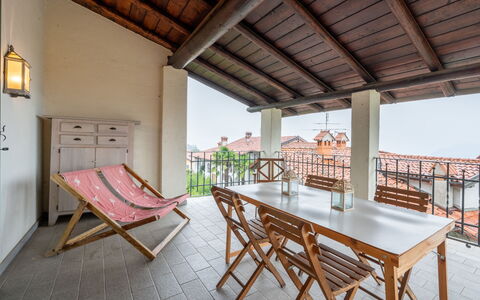 Delle Ortensie: Furniture, Table, Building, Wood, Interior Design, Chair, Shade, Floor, Outdoor Furniture, Window