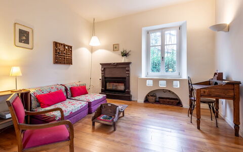 Delle Ortensie: Furniture, Picture Frame, Table, Building, Wood, Interior Design, Couch, Architecture, Window, Floor