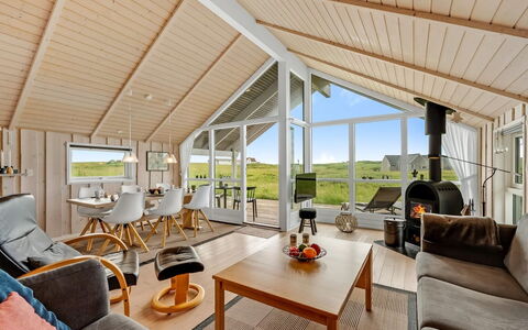 Märta - 250M from the Sea: Home, Cottage, Ceiling, Porch, Hardwood, Estate, Log Cabin, Living Room, Farmhouse