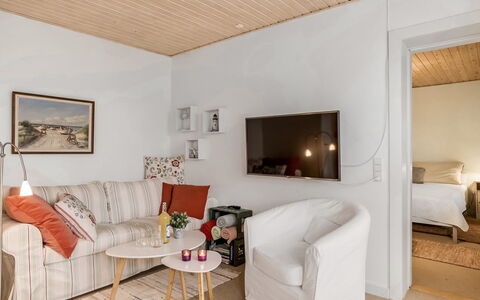 Maelle - 150M from the Sea: Furniture, Interior Design, Couch, Flooring, Wall, Floor, Room, Wood, Ceiling, Living Room