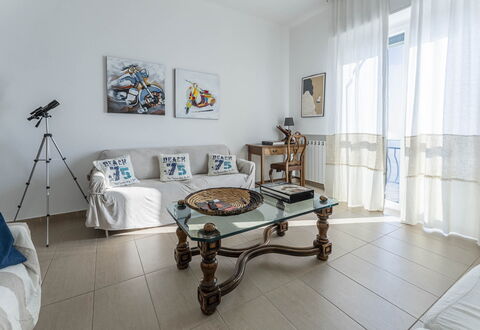 Breath-taking Portofino Promontory Seaview: Furniture, Interior Design, Flooring, Floor, Ceiling, Wood, Room, Couch, Living Room, Table