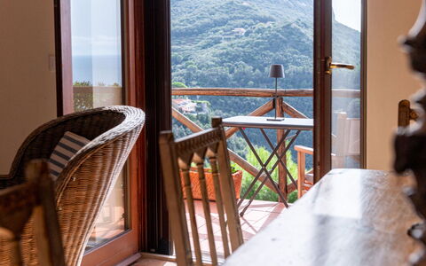 Cala Piccola: Property, Sky, Wood, Interior Design, Chair, Window, Building, Real Estate, Hardwood