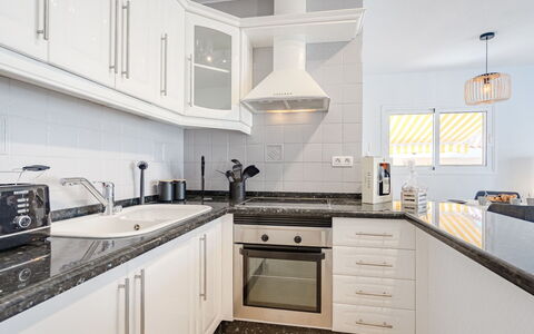 Mila Moon: Cabinetry, Countertop, Sink, Kitchen Sink, Property, Kitchen Stove, Tap, Kitchen, Home Appliance, Interior Design