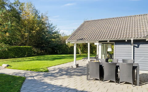 Solborg - 800M from the Sea: House, Home, Door, Roof, Cottage, Estate, Garden, Shade, Siding, Yard