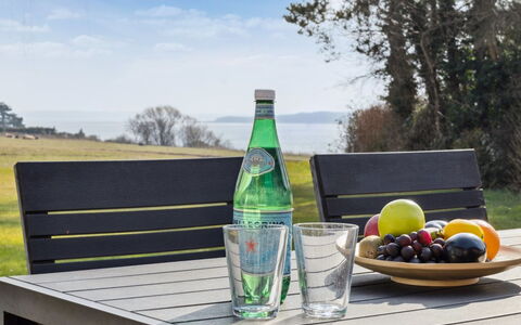 Salka - 200M to the Fjord: Furniture, Interior Design, Apartment, Flooring, Floor, Table, Chair, Room, Home, Kitchen & Dining Room Table