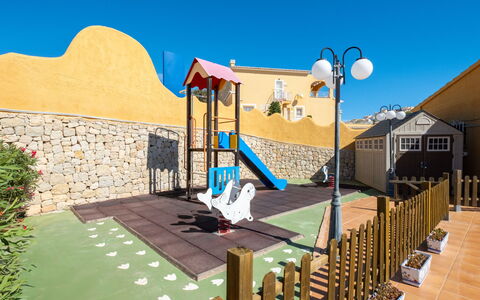 Montecala: Building, Azure, Plant, Sky, Urban Design, Shade, Biome, Residential Area, Landscape, Facade