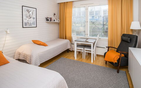 Rautulampi G14: Interior Design, Flooring, Floor, Wood, Furniture, Ceiling, Room, Lighting, Wood Flooring, Apartment
