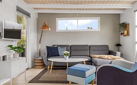 Filomena - 300M from the Sea: Furniture, Interior Design, Flooring, Couch, Wall, Floor, Living Room, Wood, Home, Room