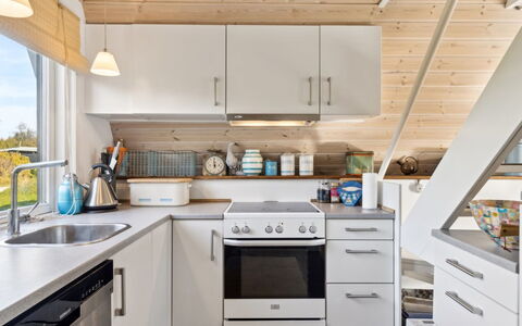 Edgar - 300M from the Sea: Kitchen, Kitchen Appliance, Countertop, Major Appliance, Flooring, Furniture, Interior Design, Wood, Cabinetry, Home Appliance