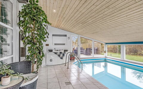 Estella - 900M from the Sea: Ceiling, Interior Design, Furniture, Resort, Hardwood, Design, Chair, Wood Flooring, Wood Stain, Swimming Pool