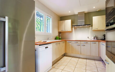 Lore Landa: Cabinetry, Countertop, Property, Kitchen Sink, Window, Kitchen Stove, Kitchen Appliance, Kitchen, Wood, Building