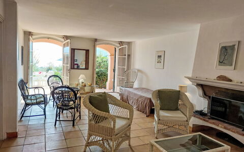 Bonne Terrasse: Furniture, Table, Picture Frame, Chair, Plant, Wood, Window, Floor, Houseplant, Building